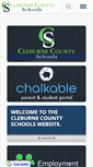 Mobile Screenshot of cleburneschools.net